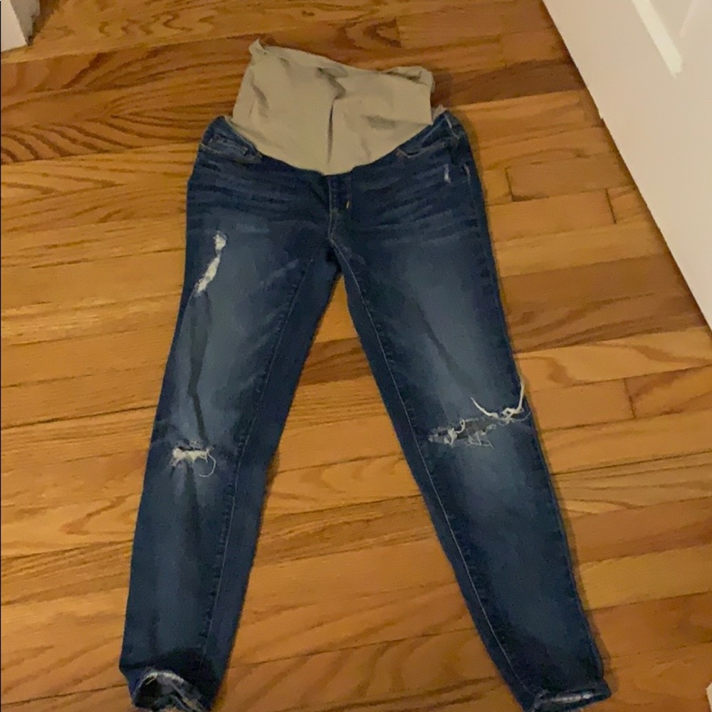 Maternity jeans- a pea in the pod